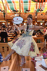 Jeannette Graf Ingolstadt- und Wertheim Wiesn im Schützen- Festzelt, 185.Oktoberfest München am 25.09.2018  Foto: BrauerPhotos/G.Nitschke für Value Retail Management Germany GmbH